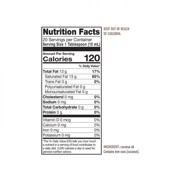 Comprar Nature's Way, Óleo de Coco Líquido - 300 ml (10 fl oz) - Imagem 5
