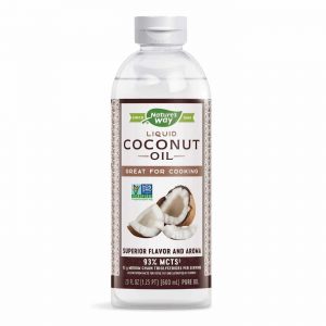 Comprar Nature's Way, Óleo de Coco Líquido - 592 ml