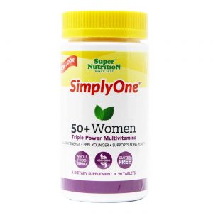 Comprar Super Nutrition SimplyOne 50+ Women Triple Power Multivitamins - 90 Tablets