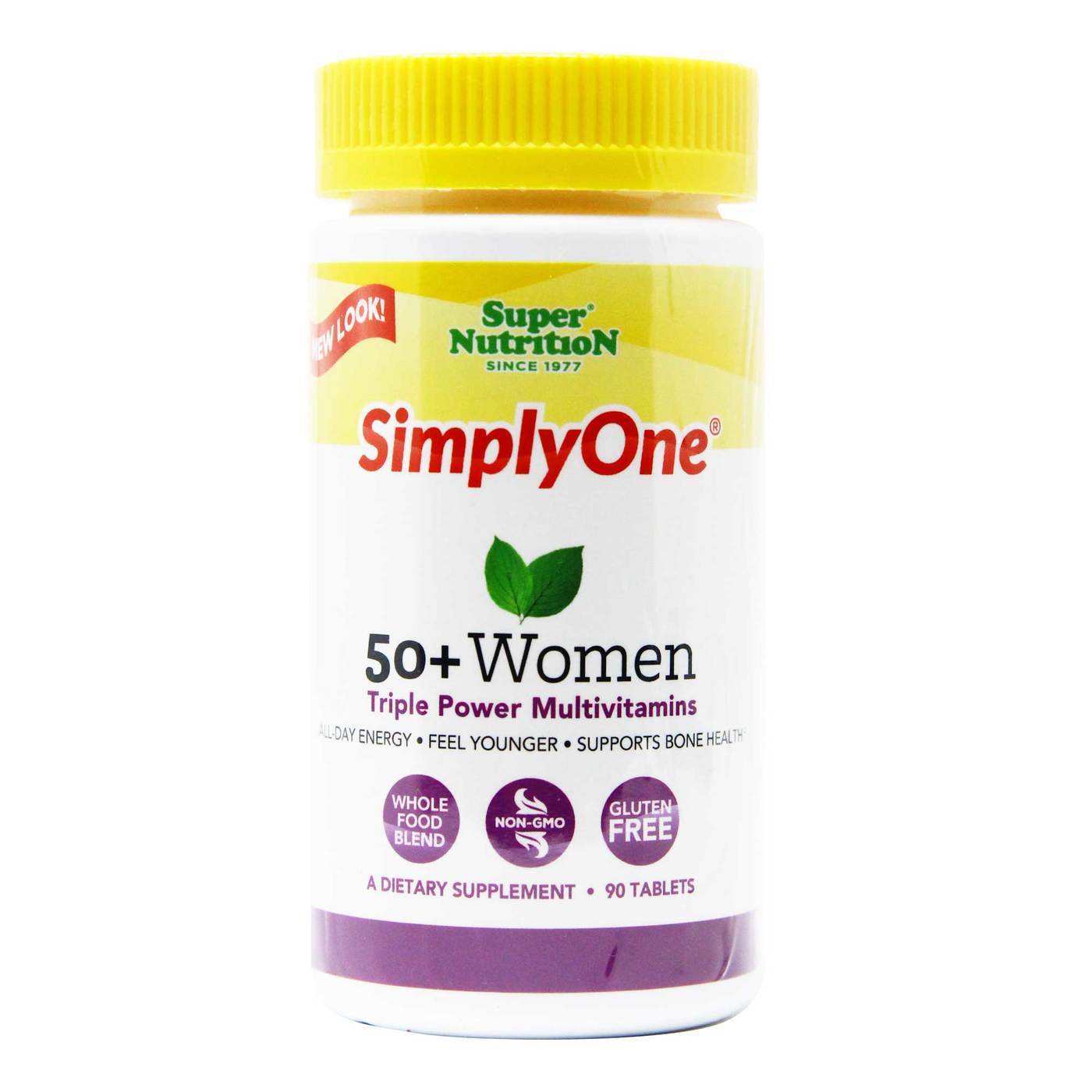 Comprar Super Nutrition SimplyOne 50+ Women Triple Power Multivitamins - 90 Tablets