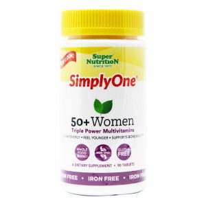 Comprar Super Nutrition SimplyOne 50+ Women Iron-Free - 90 Tablets