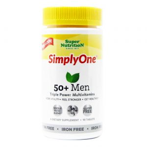 Comprar Super Nutrition SimplyOne 50+ Men Iron-Free - 90 Tablets