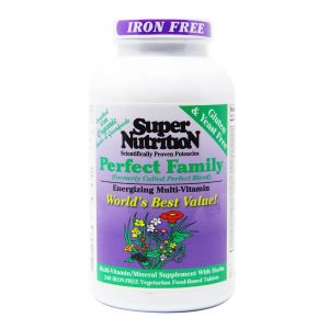 Comprar Super Nutrition, Multivitamínico para Família - Livre de Ferro - 240 Comprimidos vegetarianos