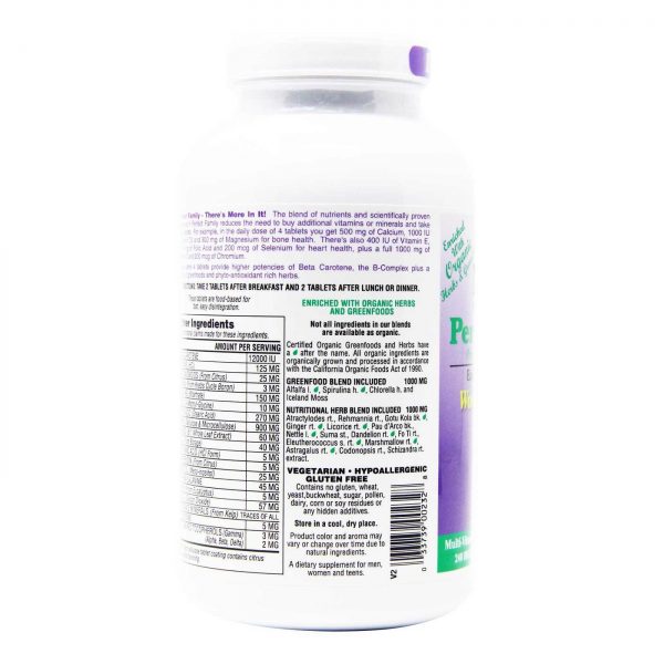 Comprar Super Nutrition, Multivitamínico para Família - Livre de Ferro - 240 Comprimidos vegetarianos - Imagem 4
