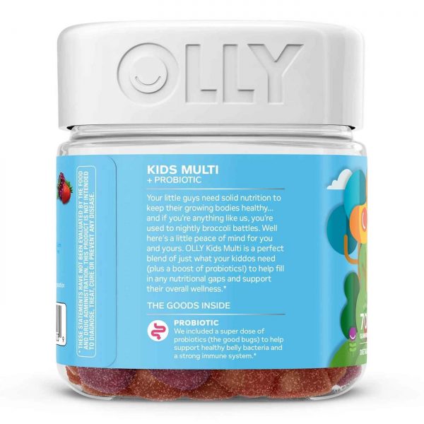 Comprar Olly, Multi Plus + Probiótico Kids - 70 Gomas - Imagem 4