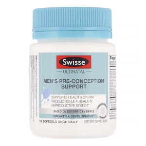 Comprar Swisse, Suporte Masculino Pré-Concepção - 30 Cápsulas em Gel