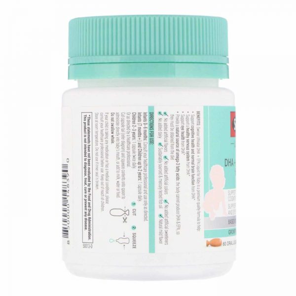 Comprar Swisse, Ultinatal DHA + EPA Líquido Para Bebês - 60 Cápsulas Líquidas Orais - Imagem 4