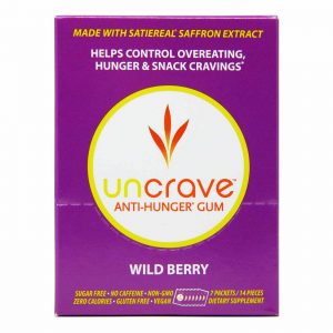 Comprar Uncrave - Goma Anti Fome Sabor Frutos Silvestres 7 Pacotes / 14 Peças