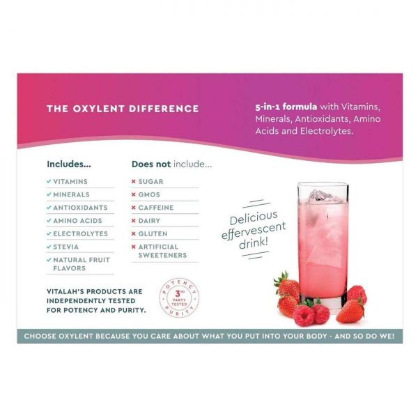 Comprar Oxylent, Multivitamínico Diário 5 em 1, Frutos - 30 Pacotes - Imagem 5