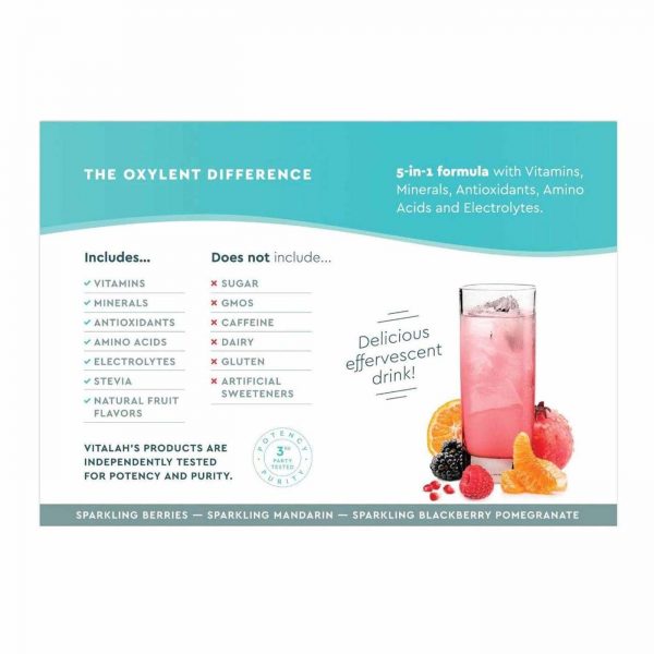 Comprar Oxylent, Suplemento Multivitamínico 5-em-1 Pacotes Variados - 30 Pacotes - Imagem 5