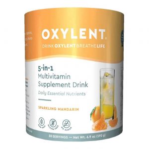Comprar Oxylent, Suplemento Multivitamínico 5 em 1 - Sabor Mandarim - 30 Porções