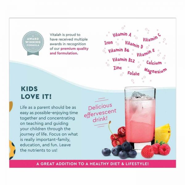 Comprar Oxylent. Multivitamínico Infantil, Bubbly Berry Punch - 30 Pacotes - Imagem 4