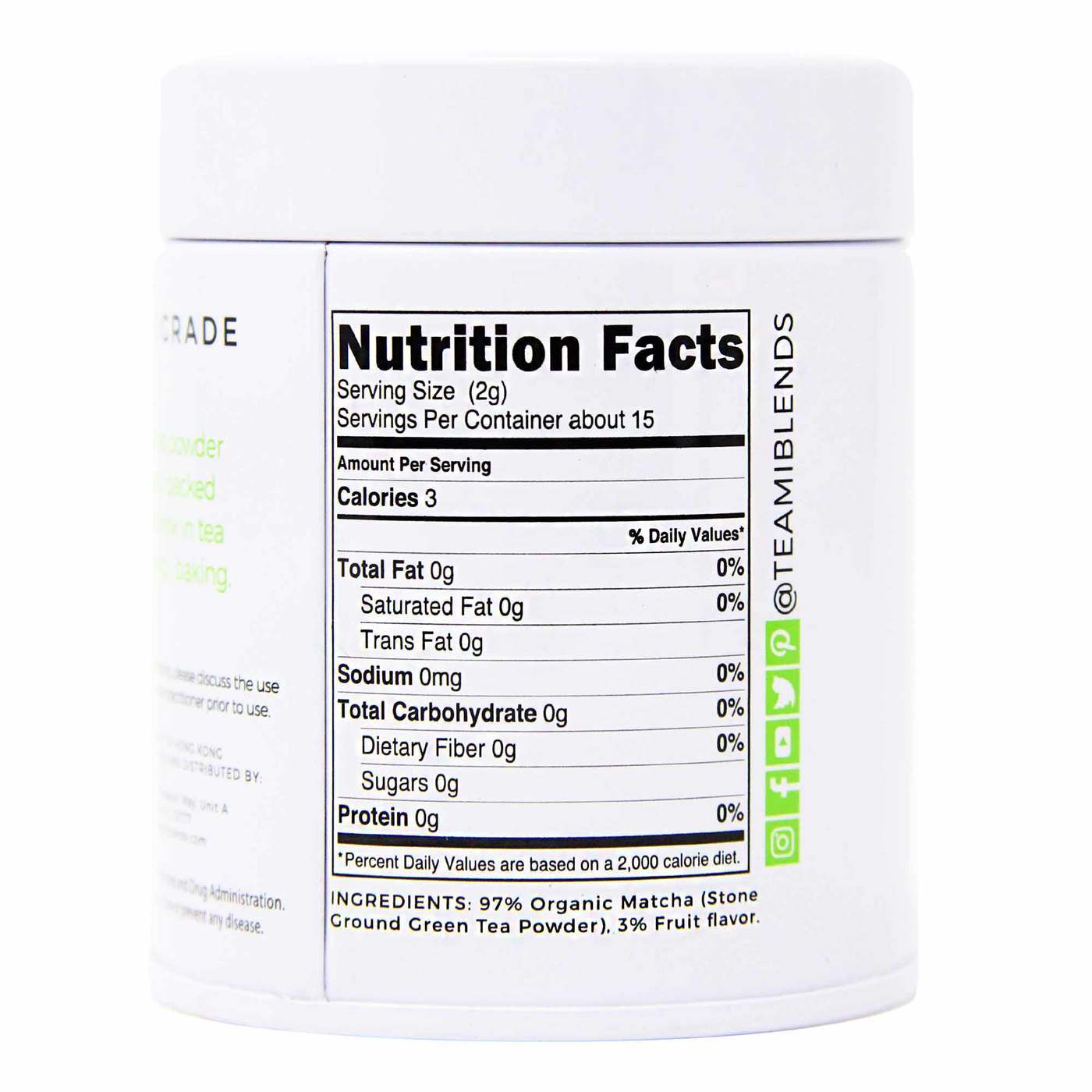 Comprar Teami Matcha Blueberry Flavored - 1 oz - Imagem 3