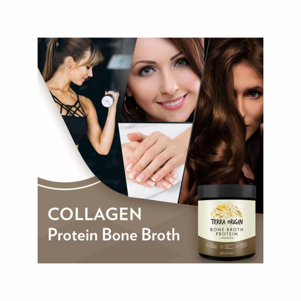 Comprar Terra Origin, Proteína e Colágeno de Caldo Ósseo - Sabor de Chocolate - 13.70 oz (388,5 g) - Imagem 4