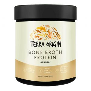 Comprar Terra Origin Bone Broth Collagen Protein Vanilla - 12.33 oz (349.5 g)