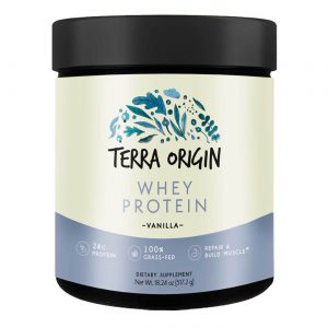 Comprar Terra Origin Grass-fed Whey Protein Powder Vanilla 517.2 g