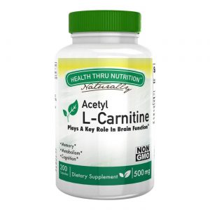 Comprar Health Thru Nutrition Acetyl L-Carnitine 500 mg - 200 Capsules