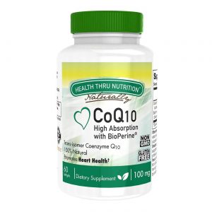 Comprar Health Thru Nutrition CoQ10 100mg with Bioperine - 60 Softgels