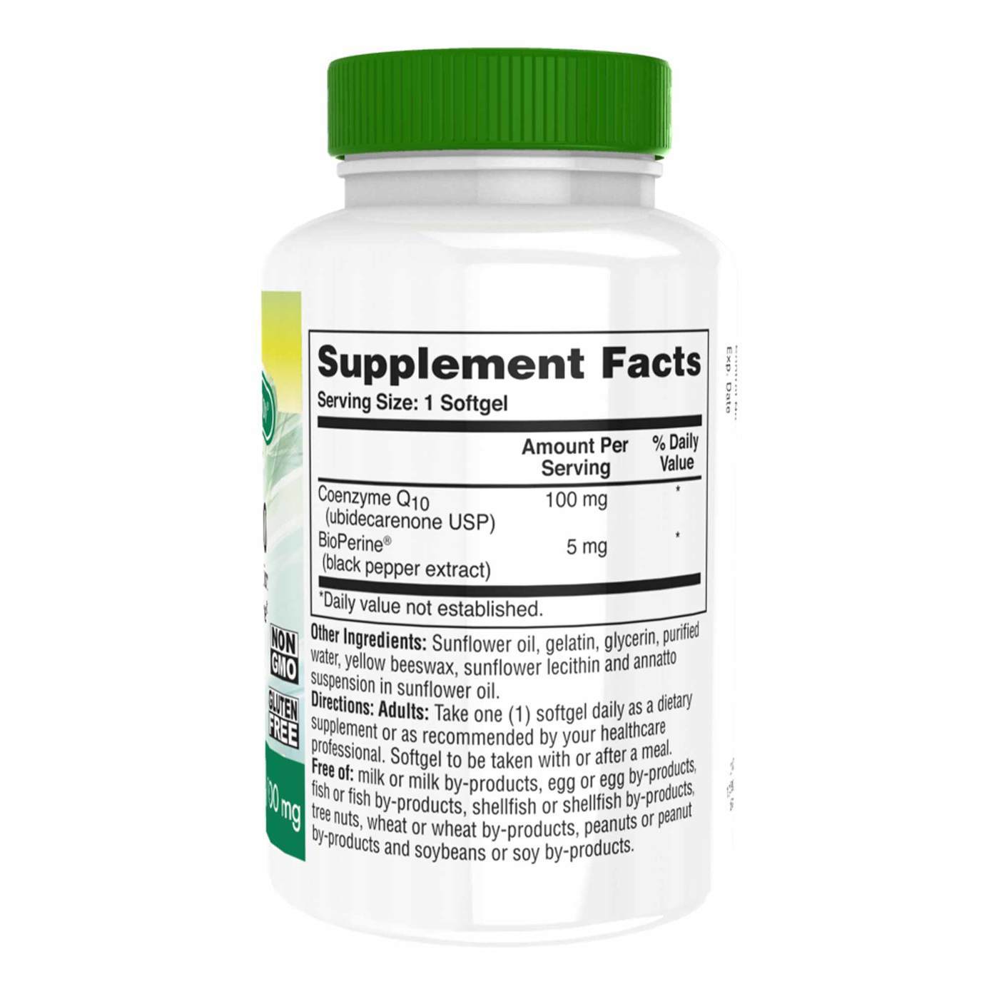 Comprar Health Thru Nutrition CoQ10 100mg with Bioperine - 60 Softgels - Imagem 3