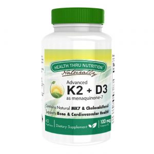 Comprar Health Thru Nutrition K2 and D3 - 60 VegeCaps