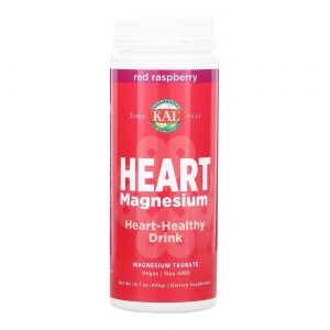 Comprar Kal, Magnésio Taurato para o Coração - Framboesa Vermelha - 445 g
