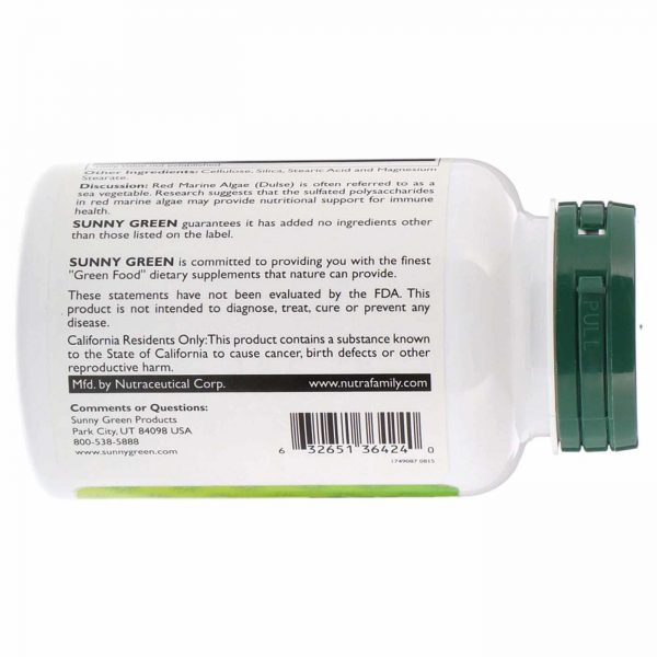 Comprar Sunny Green Red Algas Marinhas 60 Tabletes - Imagem 4