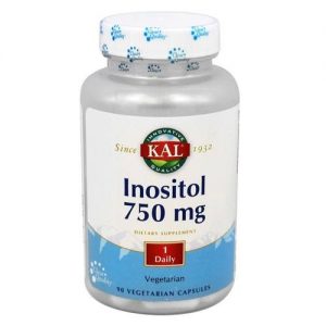 Comprar Kal, Inositol - 750 mg - 90 Cápsulas Vegetarianas