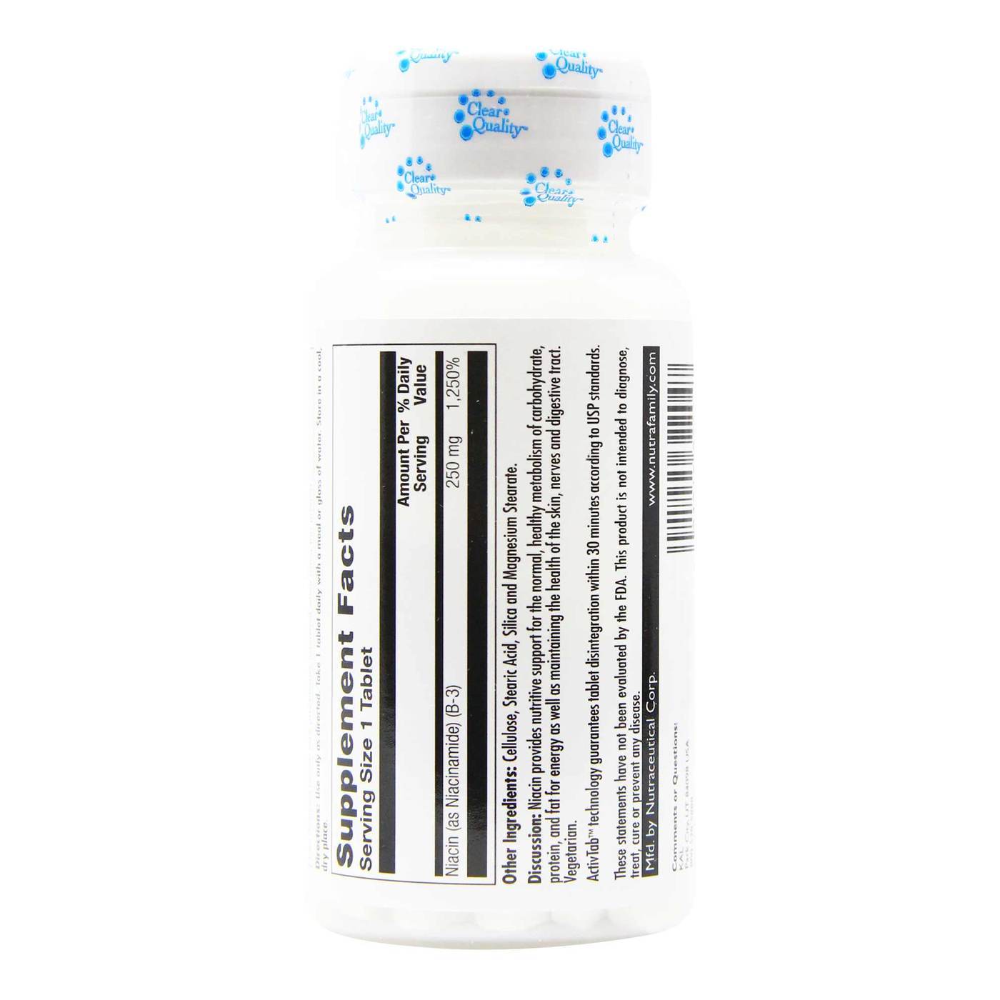 Comprar Kal, Niacinamida 250 mg - 100 Tabletes - Imagem 3
