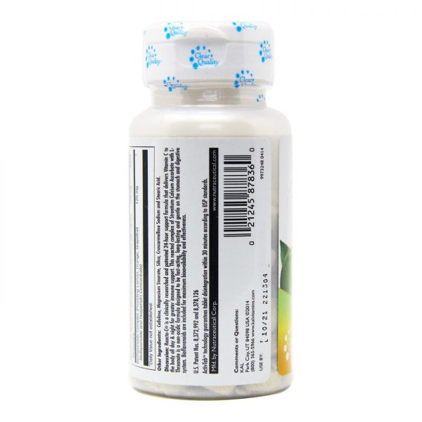 Comprar Kal, Reacta-C® 500 mg com Bioflavonóides - 90 Tabletes - Imagem 4
