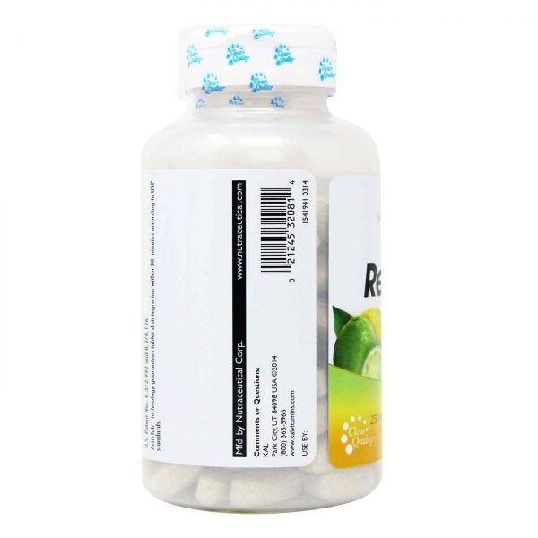 Comprar Kal, Reacta-C® 1000 mg com Bioflavonóides - 120 Tabletes - Imagem 4