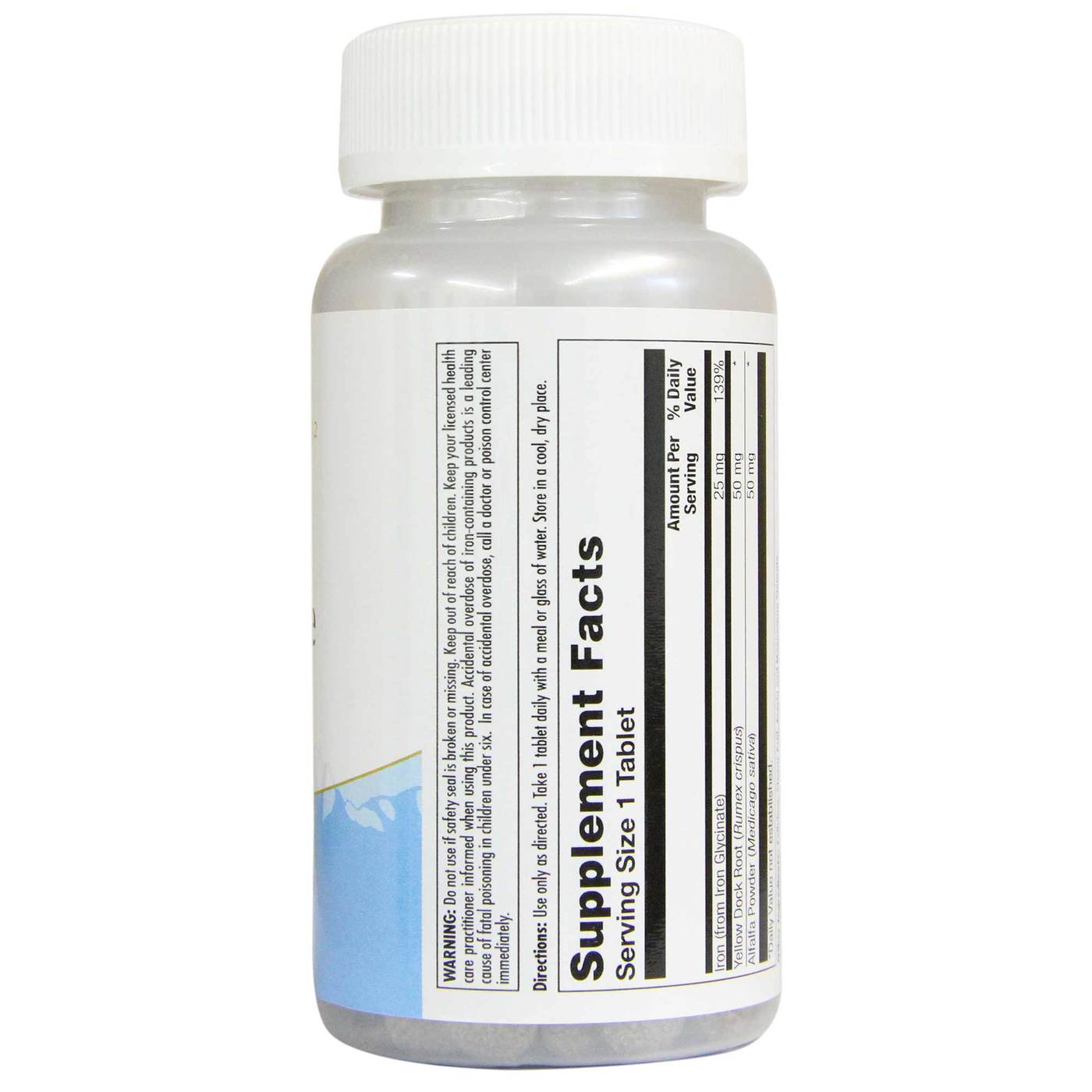 Comprar Kal Ferro Glycinate 25 mg 90 Tabletes - Imagem 2