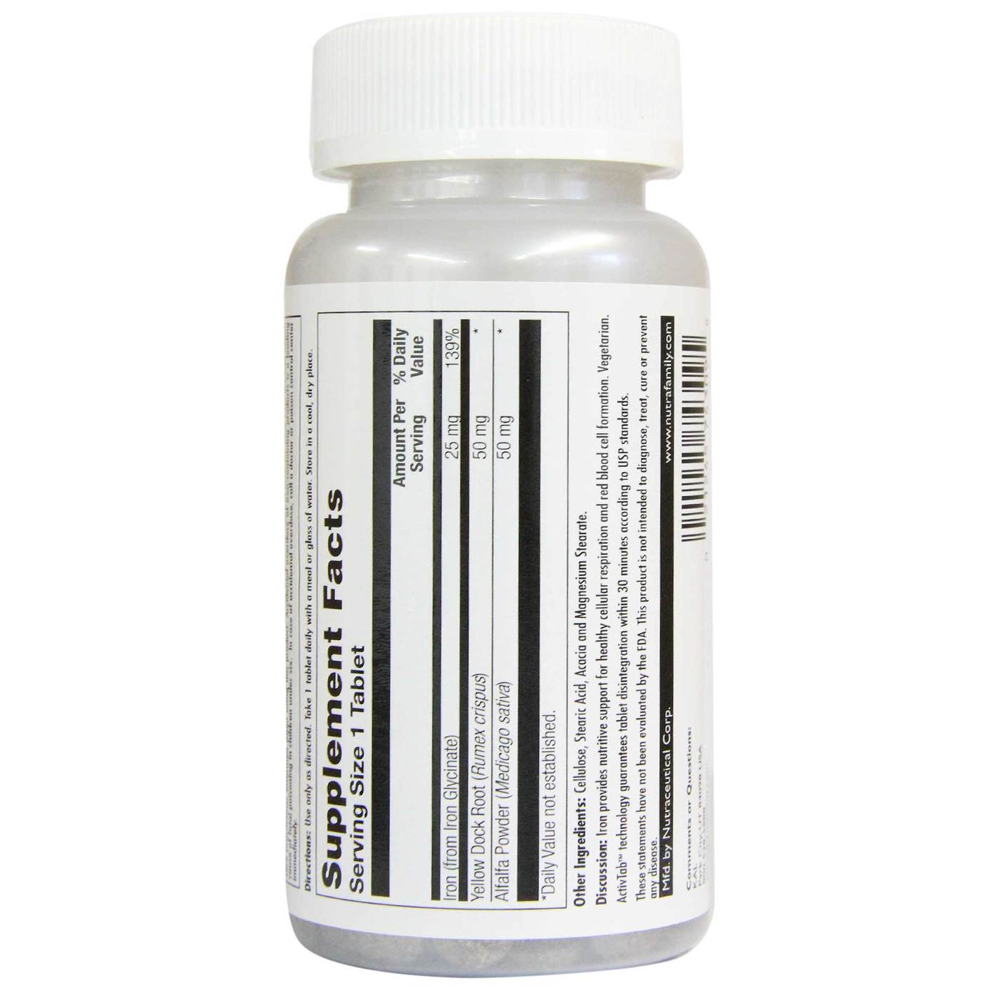 Comprar Kal Ferro Glycinate 25 mg 90 Tabletes - Imagem 3