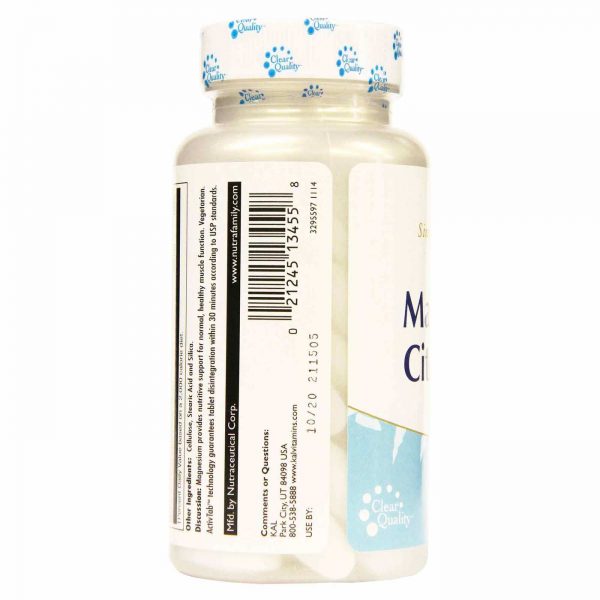 Comprar Kal, Citrato de Magnésio - 400 mg - 60 Comprimidos - Imagem 4