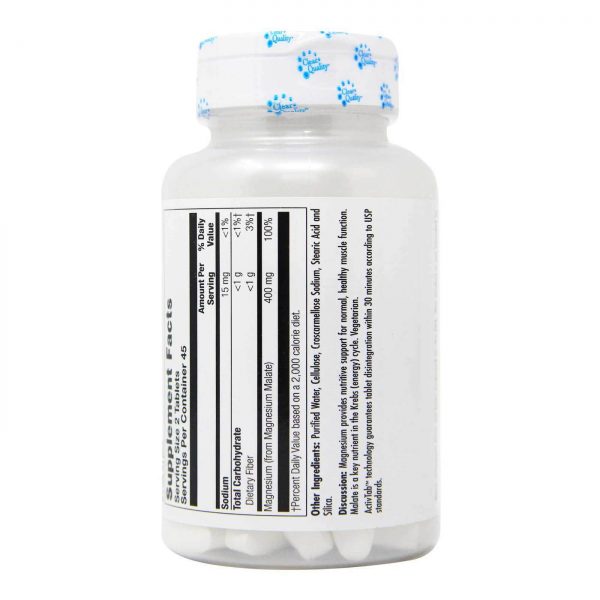 Comprar Kal, Malato de Magnésio 400 mg - 90 Tabletes - Imagem 6