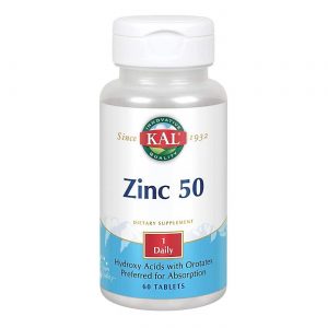 Comprar Kal Zinco 50 mg hidroxi ácidos com orotates 60 Tabletes