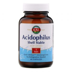 Comprar Kal Temperatura ambiente estável acidophilus 60 Cápsulas