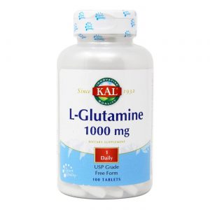 Comprar Kal L-Glutamina 1000 mg 100 Tabletes