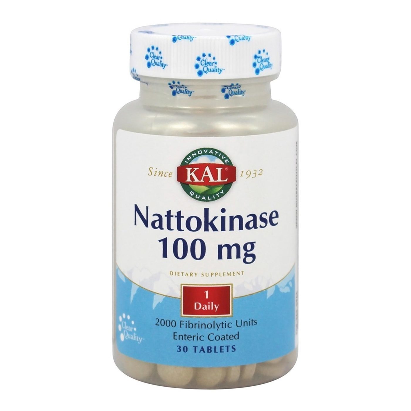 Comprar Kal Nattokinasa 100 mg 30 Tabletes