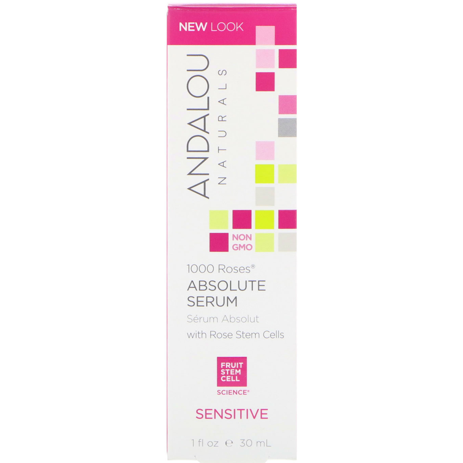 Comprar Andalou Naturals, 1000 Roses Sérum Absoluto, Sensível, 1 fl oz (30 ml)