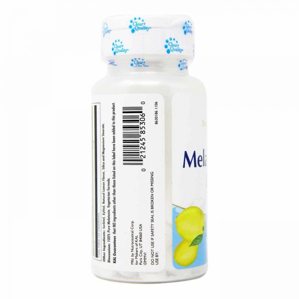 Comprar Kal Melatonina 5 mg Limão - 60 Pastilhas - Imagem 4