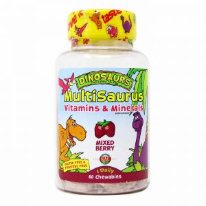 Comprar Kal, Multivitamínico MultiSaurus®, Frutas Vermelhas - 60 Patilhas Mastigáveis