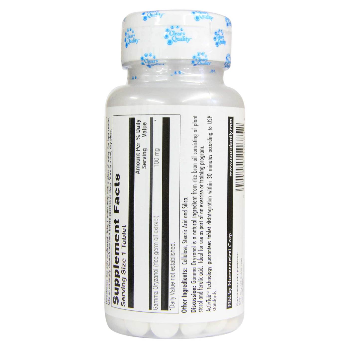 Comprar Kal, Gama Orizanol 100 mg - 100 Tabletes - Imagem 3