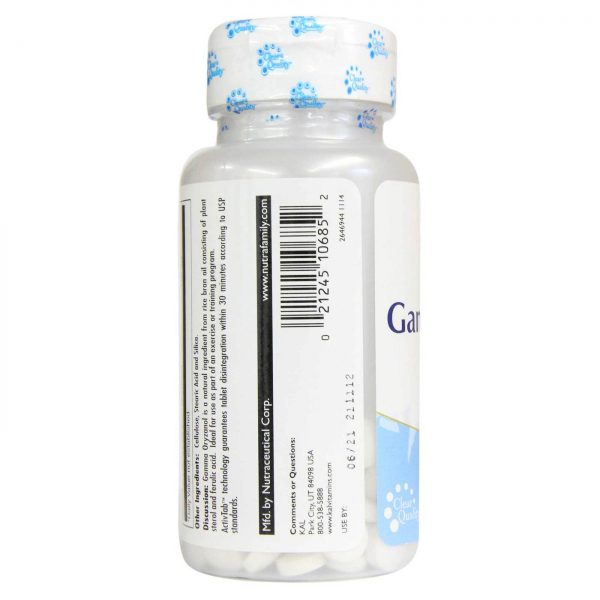 Comprar Kal, Gama Orizanol 100 mg - 100 Tabletes - Imagem 4