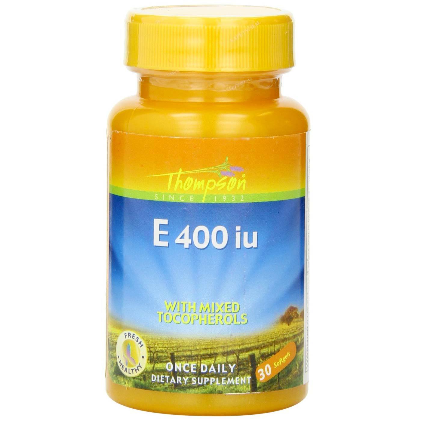 Comprar Thompson E 400 IU 30 Cápsulas