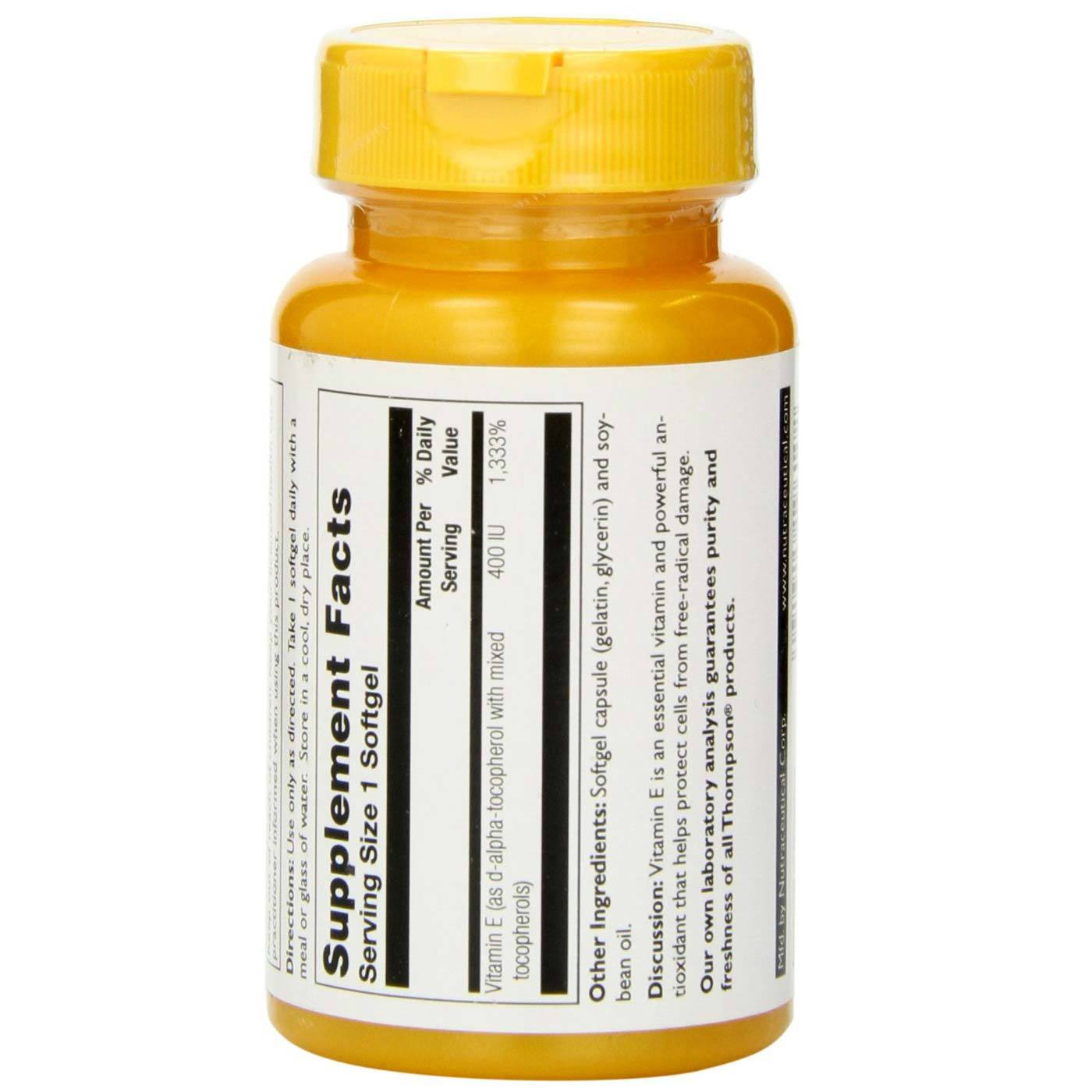 Comprar Thompson E 400 IU 30 Cápsulas - Imagem 3