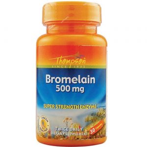 Comprar Thompson Bromelina 500 mg 30 Cápsulas