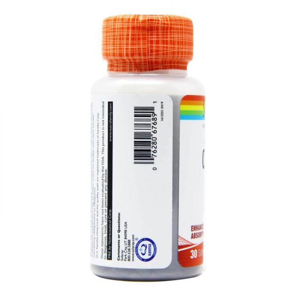 Comprar Solaray Ubiquinol CoQ-10 50 mg 30 Cápsulas - Imagem 4