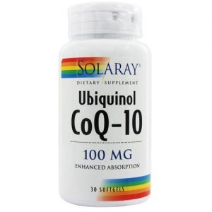 Comprar Solaray, Ubiquinol CoQ10 100mg - 30 Cápsulas em Gel