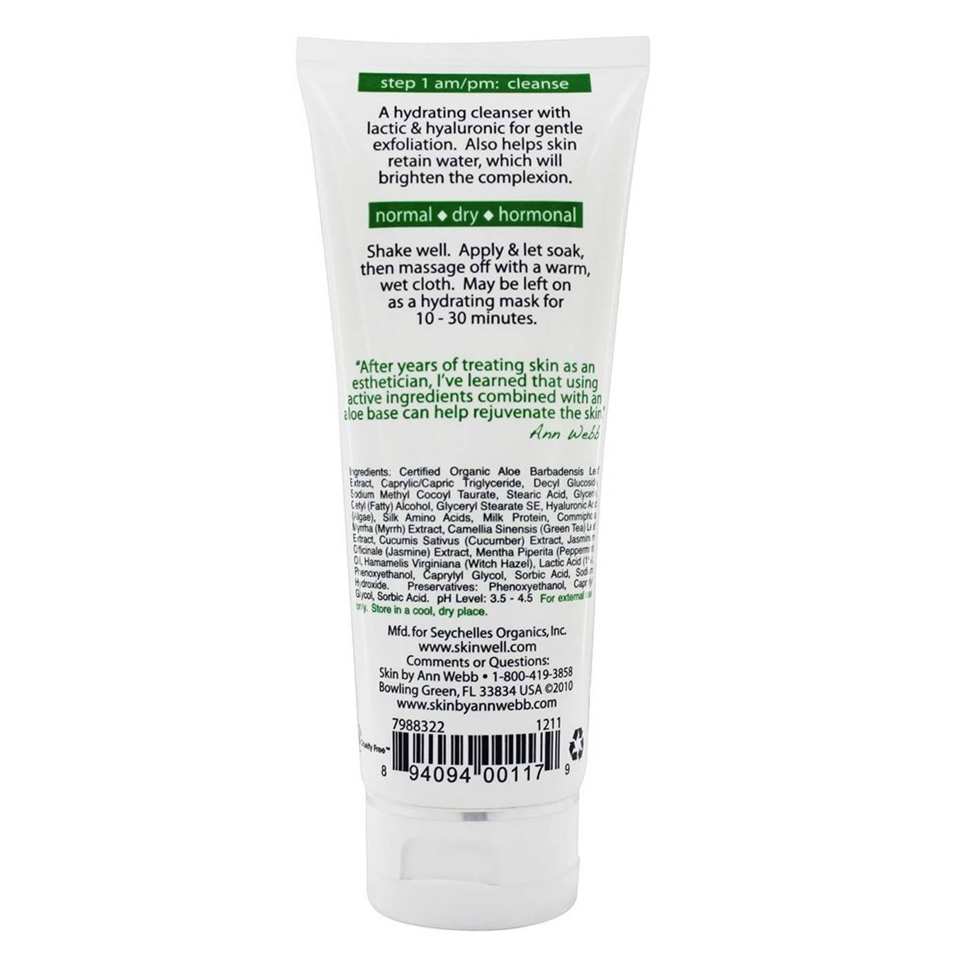 Comprar Skin by Ann Webb Hortelã-pimenta Milk Pele Brightening Cleanser Natural 4 oz - Imagem 2