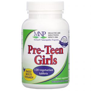 Comprar Michael's Naturopathic, Pre-Teen Girls, Daily Multi Vitamin, 120 Vegetarian Tablets
